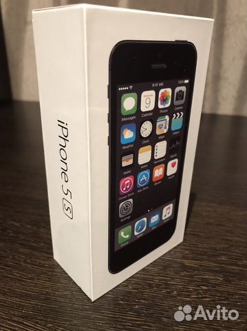 Коробка от iPhone 5s
