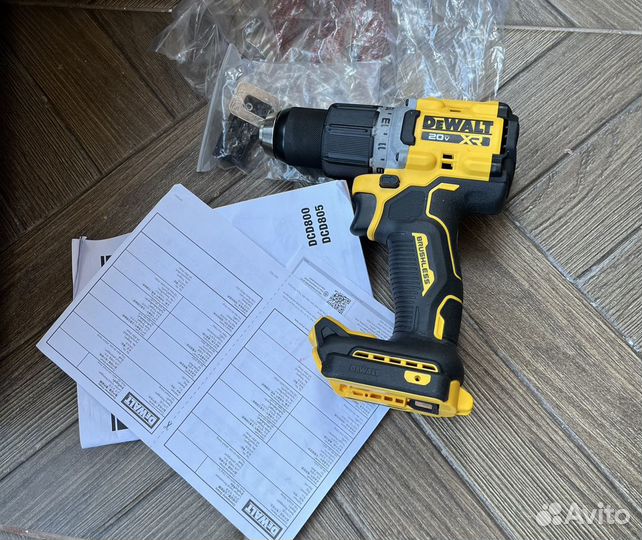 Аккумуляторная дрель шуруповерт deWalt dcd 805