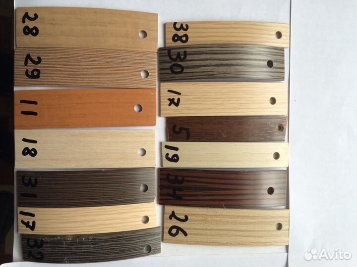 Кромка пвх 2х19 мм