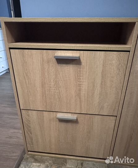 Обувница в прихожую узкая