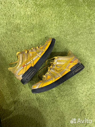 Nike dunk off white rubber yellow