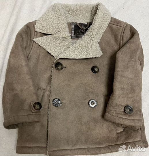 Дублёнка на мальчика 86-92