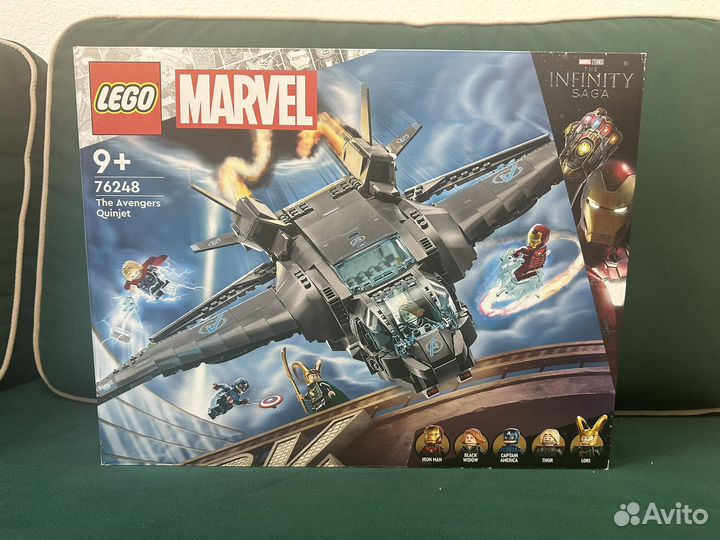 Lego Super Heroes Квинджет Мстителей 76248