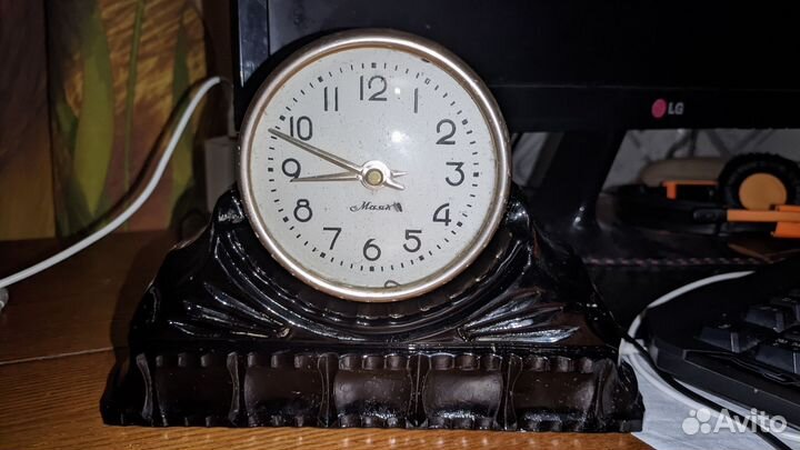 Часы СССР маяк настольные
