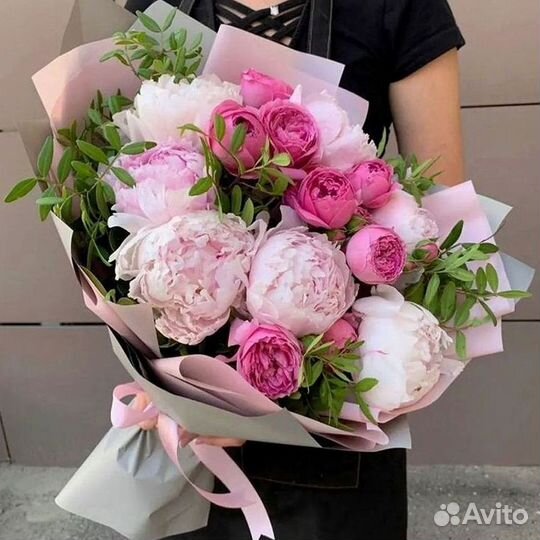 Пионы Букет пионов