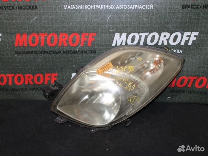 Фара левая Тойота Витц SCP90 52-169 (1 модел А784