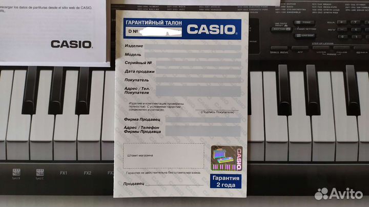 Синтезатор Casio CTK 3500