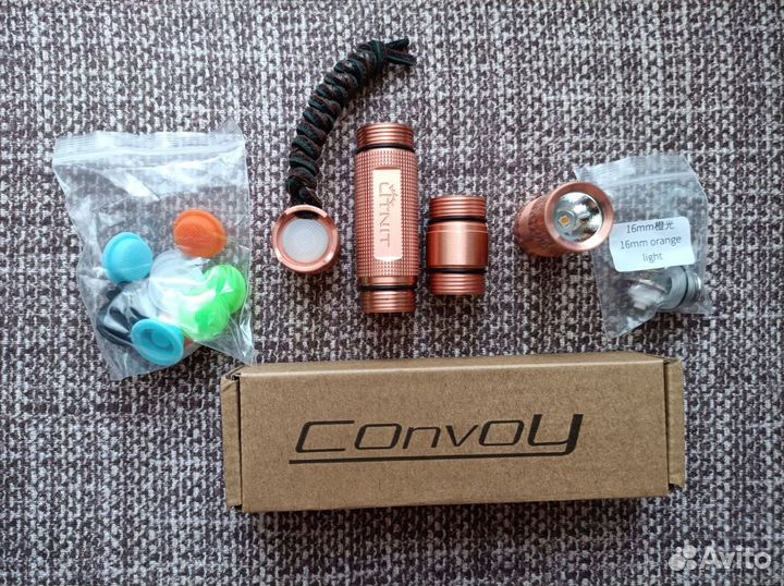 Фонарик Convoy S2+ copper