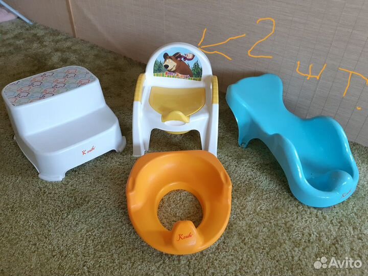 Горка, горшок-стульчик, подставка-ступенька