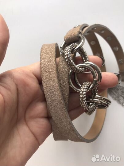 Пояс ремень tj collection бу кожа