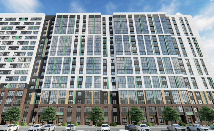 1-к. квартира, 44,3 м², 15/17 эт.