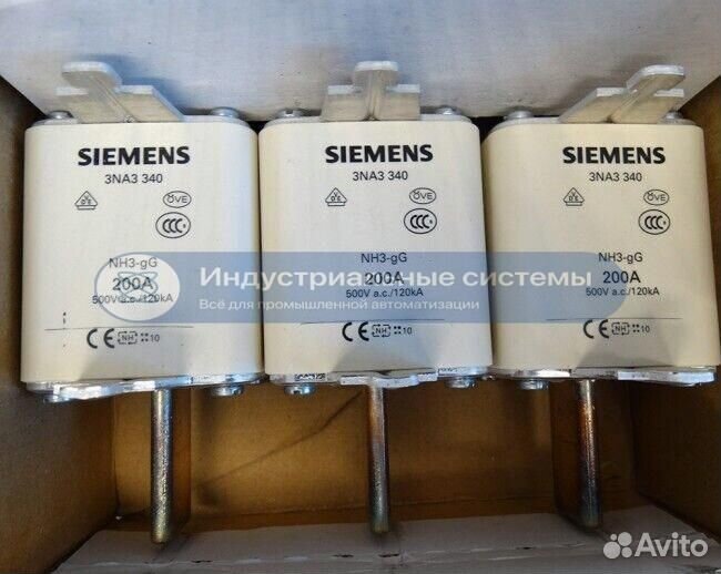 Плавкий предохранитель Siemens 3NA3 340