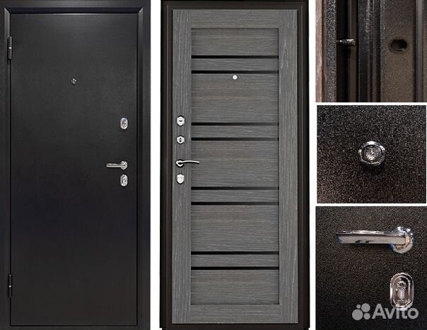 Дверь входная металлическая