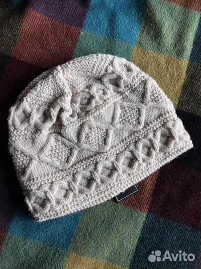 Шапка вязаная шерсть 80 процентов