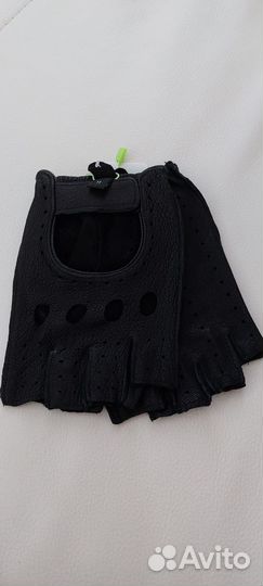 Мужские водительские перчатки из оленьей кожи