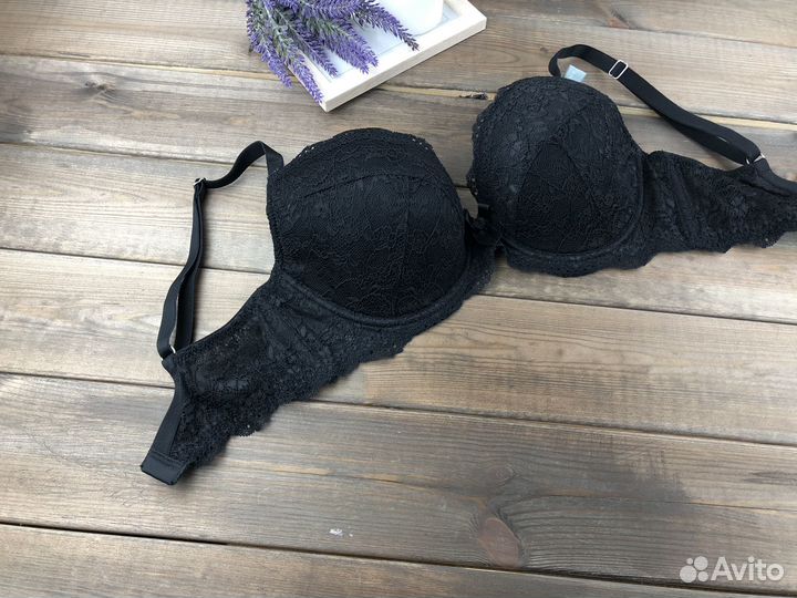 Бюстгальтер черный 70E Boux avenue