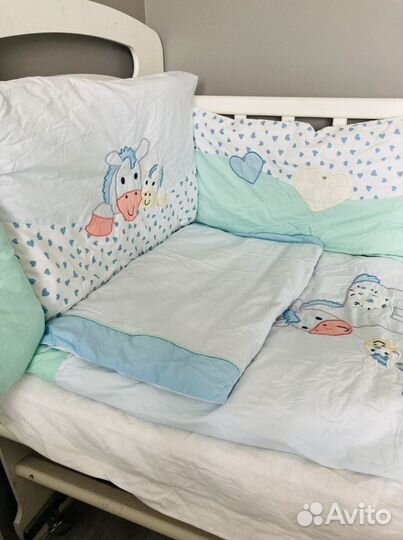 Бортики в детскую кроватку и кпб