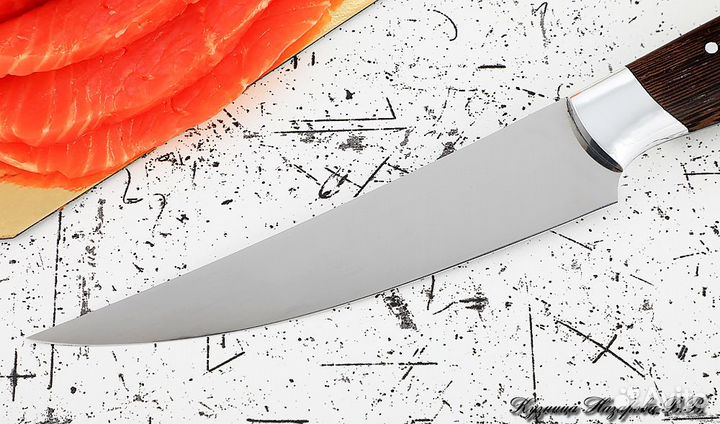 Нож Шеф № 5 сталь 95Х18 рукоять дюраль венге