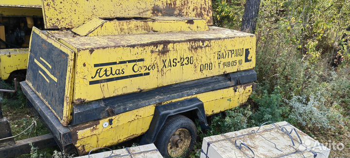 Компрессор atlas copco xas 230