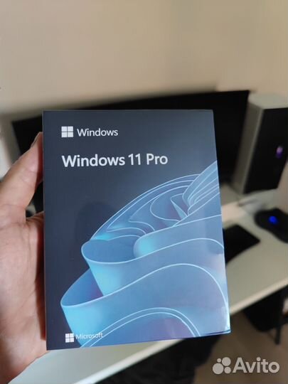 Windows 11 Pro box гарантия чек товарный