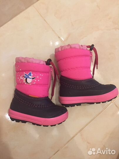 Дутики зимние на девочку