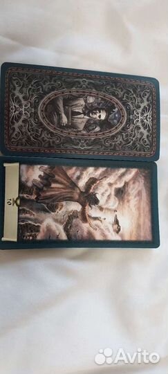 Гадальные карты. Чёрный Гримуар Таро Некрономикон