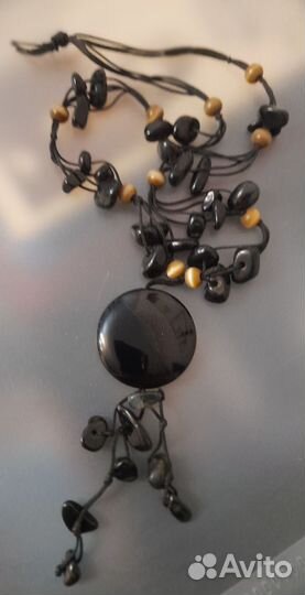 Бусы СССР. Натуральный камень. Винтаж