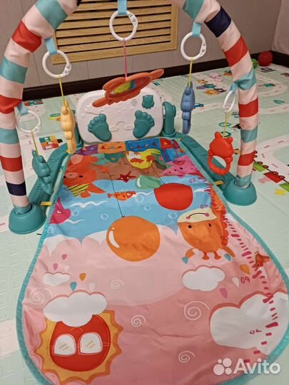 Развивающий коврик музыкальный