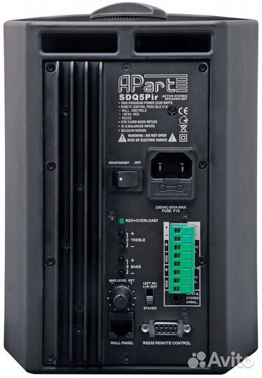 Настенный громкоговоритель biamp SDQ5PIR-BL