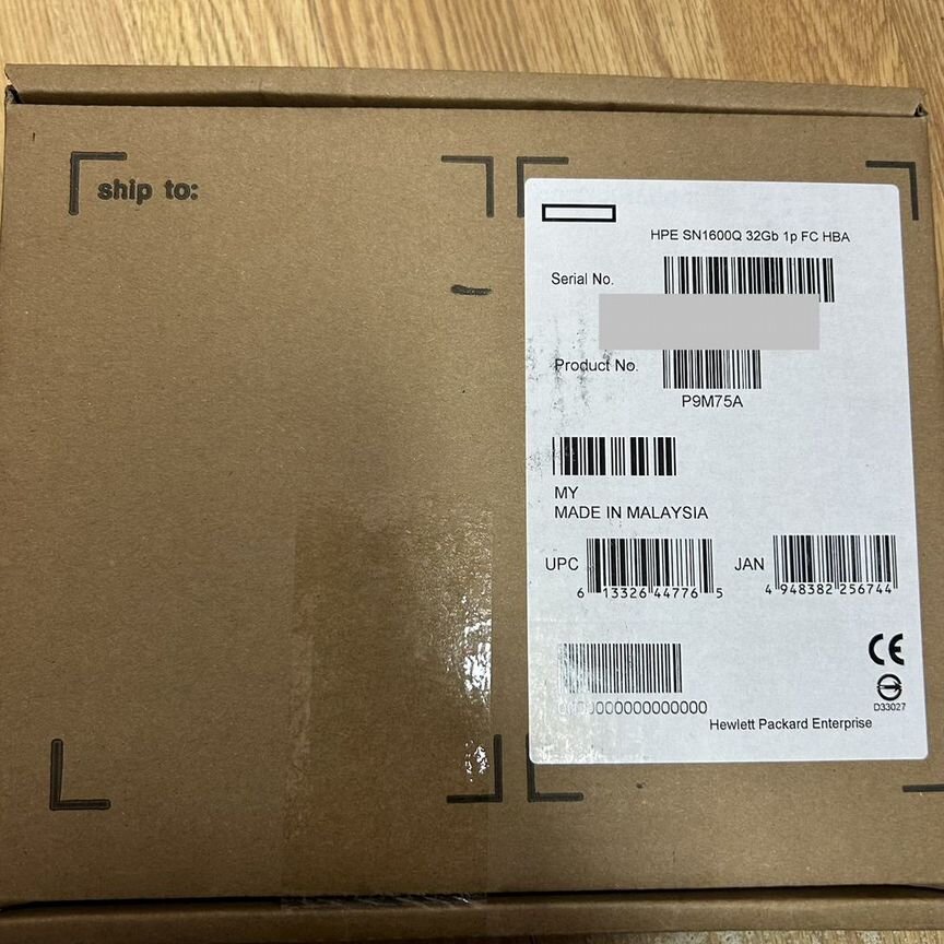 [SN1600Q] Адаптер Hp32gb 1p P9m75a 868140-001