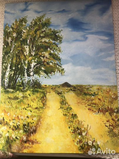Картина маслом пейзаж
