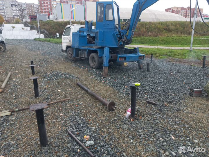 Сваи винтовые изготовление,монтаж