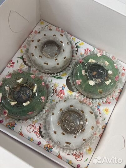 Фигурные чайные бомбочки, бомбы, подарочный набор