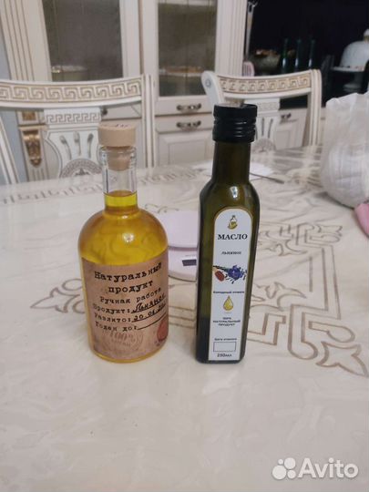 Масла сыродавленные первого холодного отжима