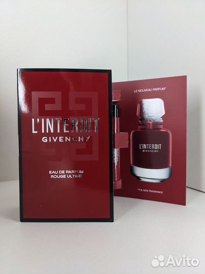 Givenchy L'interdit Rouge Ultime EDP Пробники 1мл