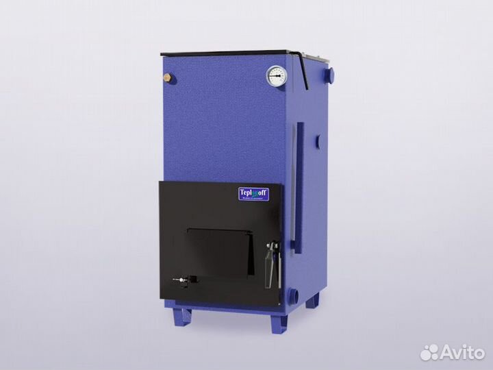 Котел твердотопливный автоматический