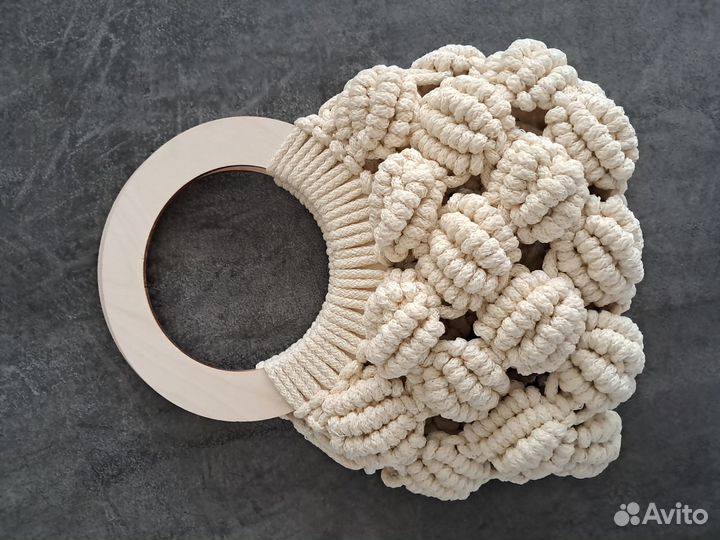 Сумка женская летняя вязанная