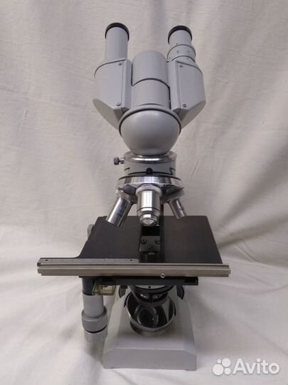 Советский бинокулярный микроскоп Биолам
