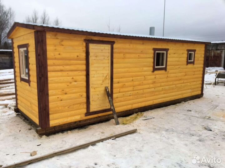Баня из бруса