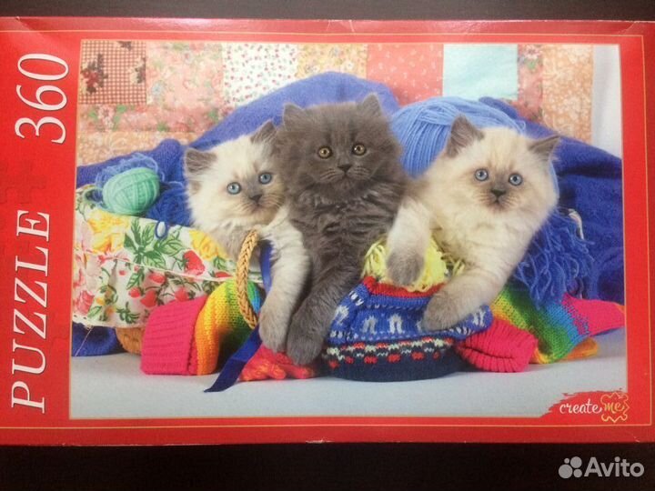 Пазлы 500, 360,160 и 64 элемента