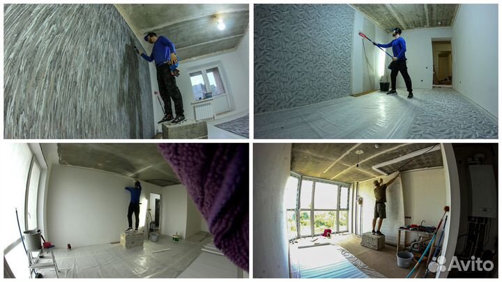 Укладка плитки, ремонт квартир