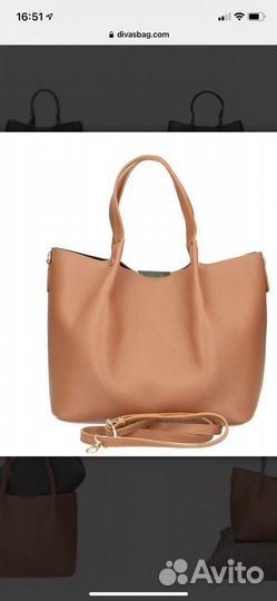 Сумка натуральная кожа новая (Италия)