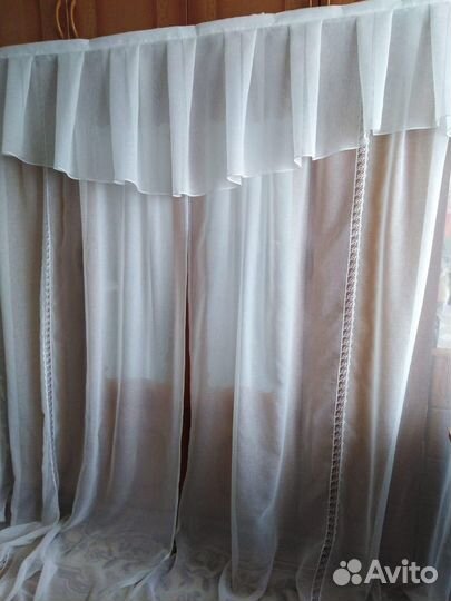 Шторы тюль для кухни