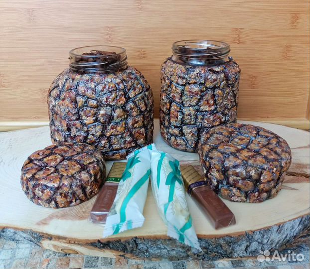 Декор банок, бутылок