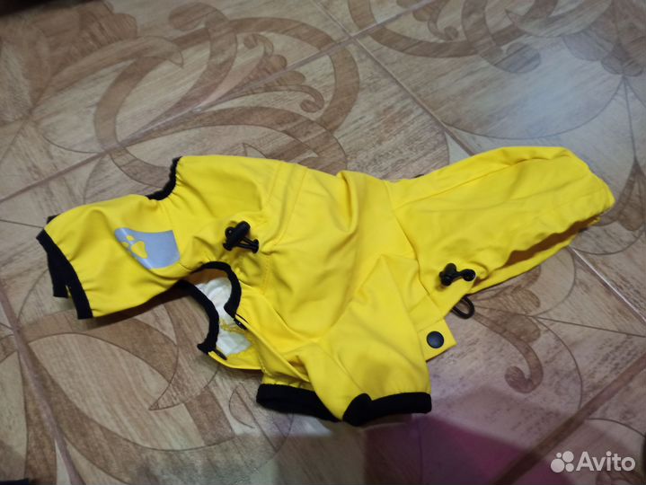 Дождевик для маленьких собак