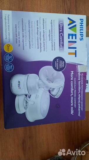 Молокоотсос avent электрический