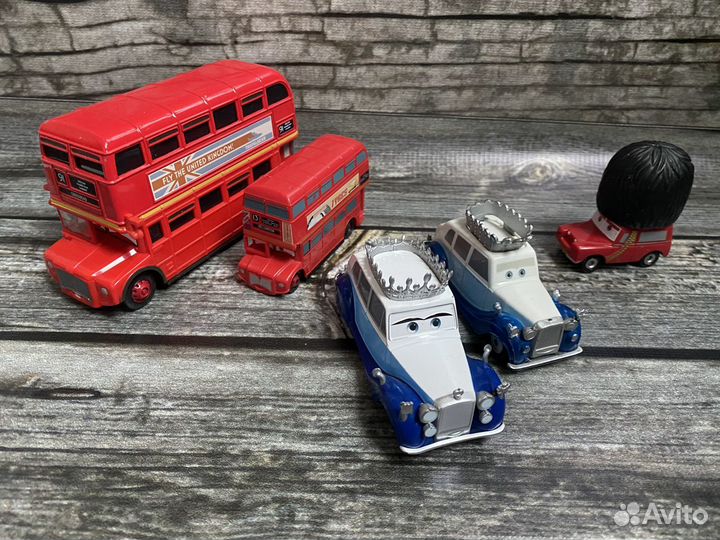 Машинки Тачки Cars Mattel Disney металлические