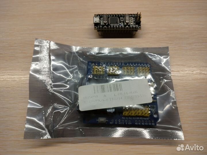 Arduino Nano V3 + плата расширения