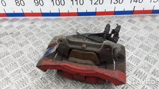 Суппорт тормозной передний левый audi A6 C6 (ZML09