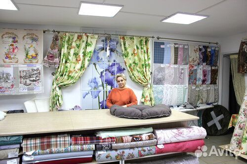 Новое поступление тканей из льна, хлопка, на отрез